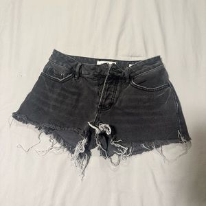 PACSUN Black Denim shorts 🤍